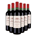 （六支装）多米尼克城堡副牌干红葡萄酒2014