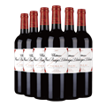 （六支装）奥巴里奇城堡干红葡萄酒2007