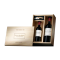 高柏丽城堡干红葡萄酒2012套装(1瓶0.75L和1瓶1.5L)